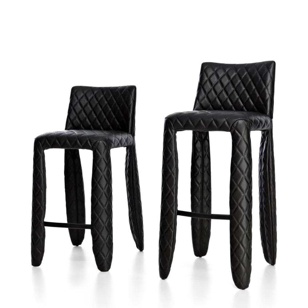 Monster Bar + Counter Stool: Diamond + Black