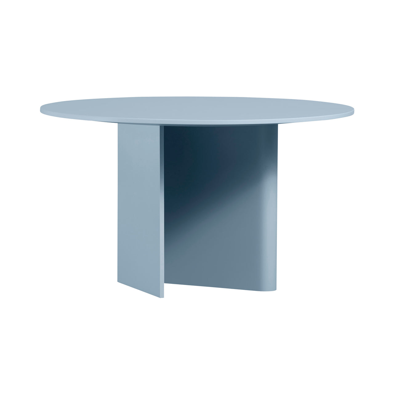 Nami Dining Table: Round + Lacquered Nuvalo + Lacquered Nuvalo