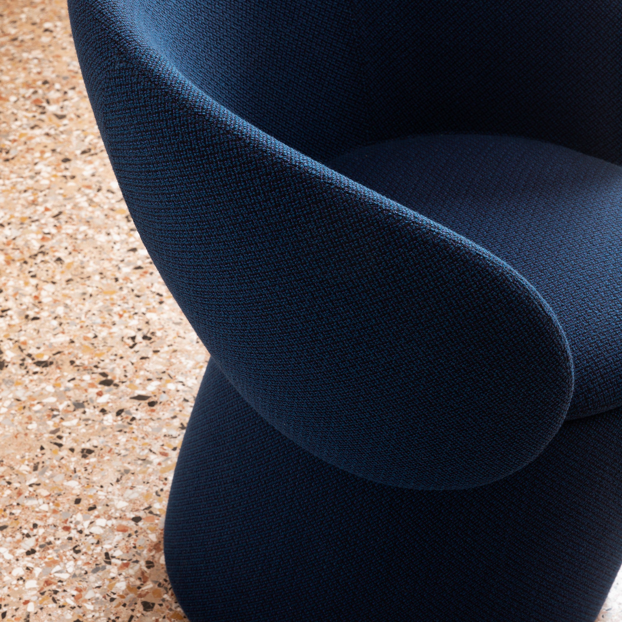 Nebula Monaca Chair: Fully Upholstered
