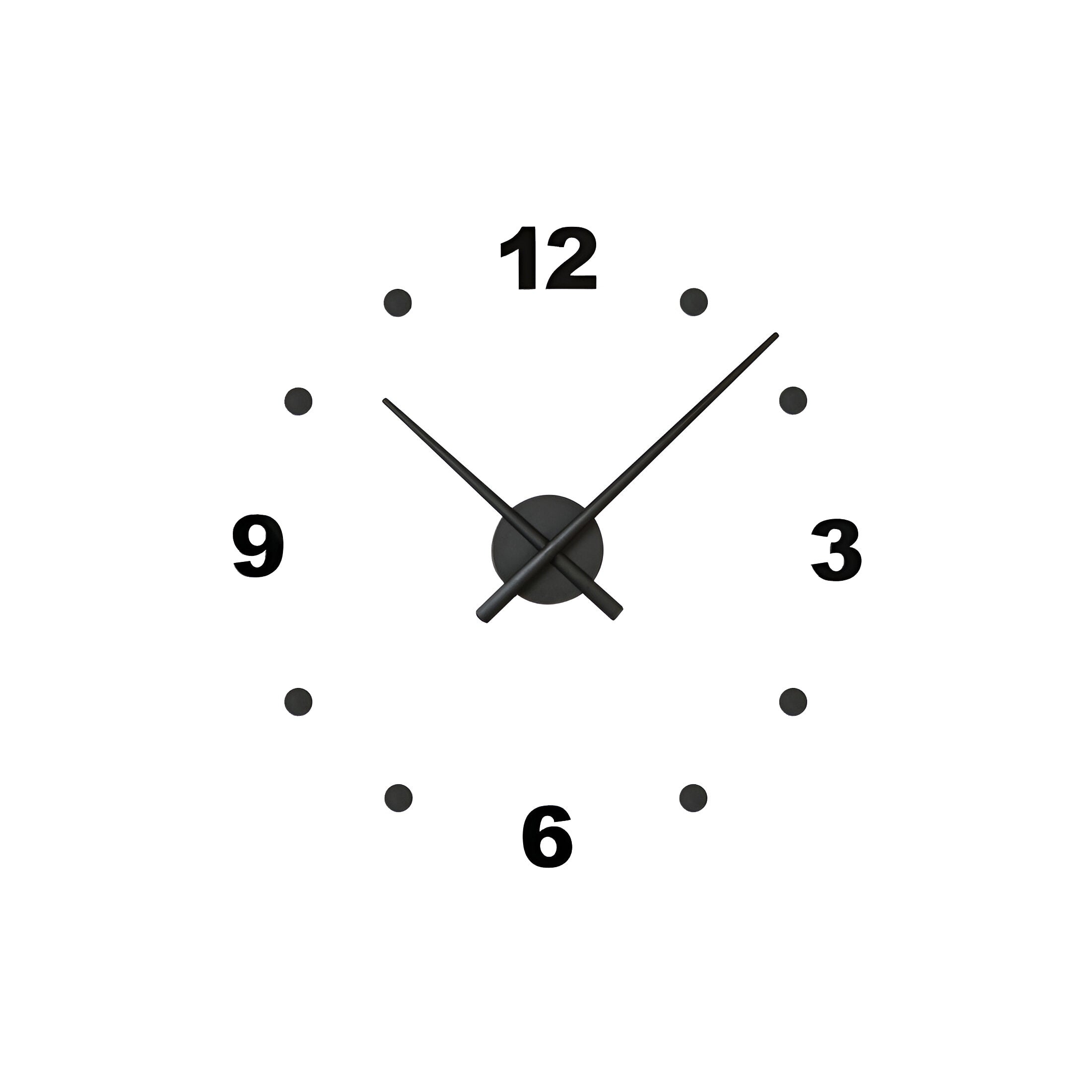 Oj Numbers Wall Clock: Small - 33.1