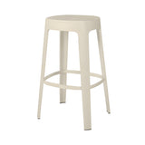 Ombra Bar + Counter Stool: Stacking + Bar + Silk Grey