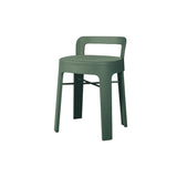 Ombra Stool with Backrest: Nordic Green