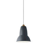 Original 1227 Giant Brass Pendant Light: Slate Grey