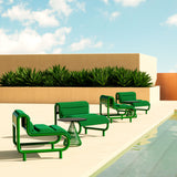 Tube Lounge Chair: Outdoor