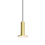 Cielo Plus Pendant: Anodized Brass + Black
