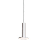 Cielo Plus Pendant: Anodized Silver + Grey