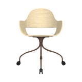 Showtime Nude Chair with Wheel: Natural Ash + Pale Brown