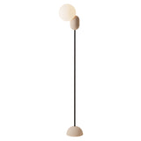 Cantilever Floor Light: Peach + Black