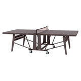 RS Folding Ping Pong Table: Monochrome Edition + Grey Brown
