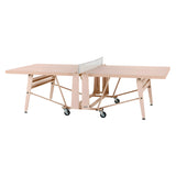 RS Folding Ping Pong Table: Monochrome Edition + Peach Rose