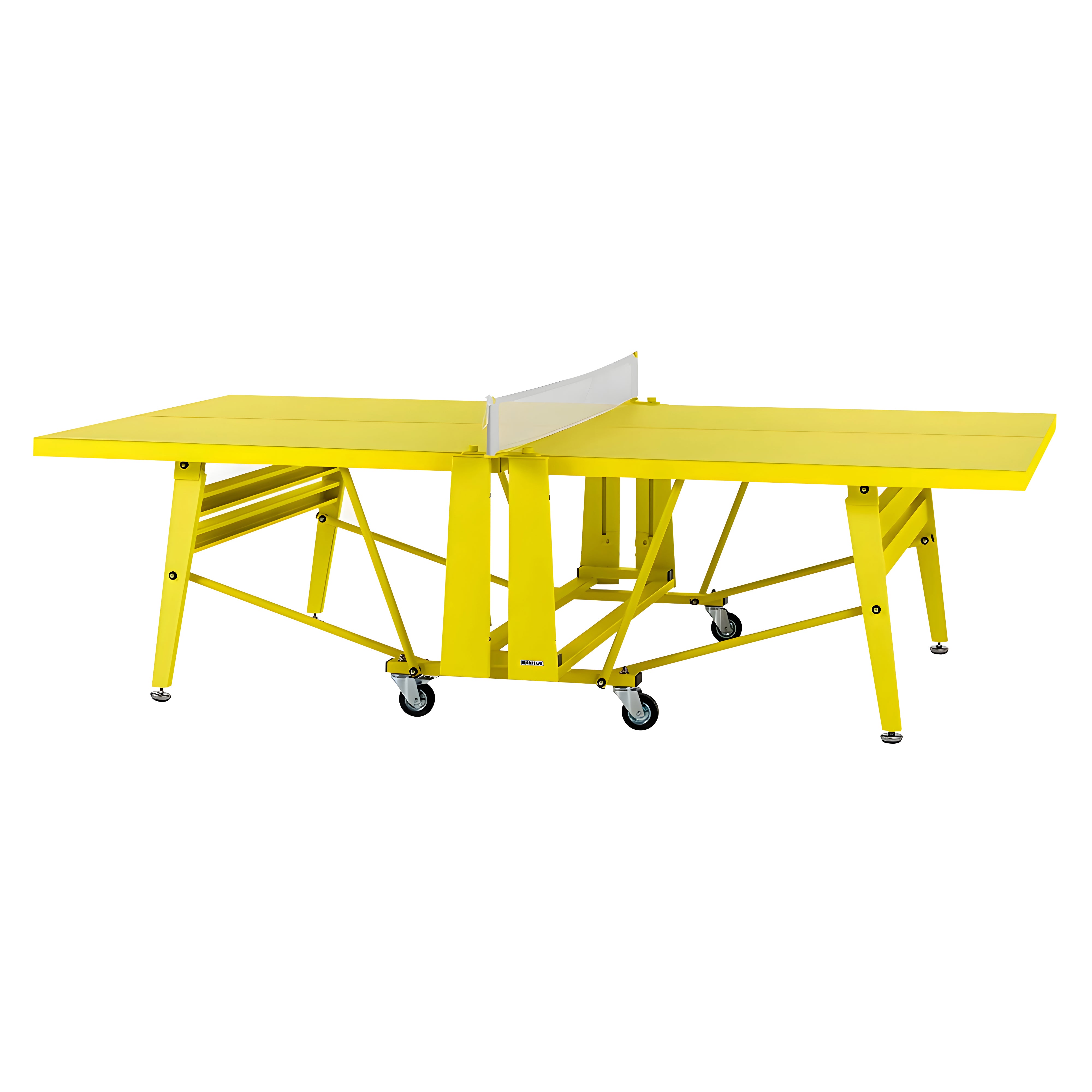 RS Folding Ping Pong Table: Monochrome Edition + Sulfur Yellow