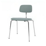 Kevi Chair 2060: Fully Upholstered + Polished Chrome