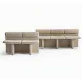 Cita Bench: Fully Upholstered