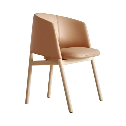 Collar Dining Chair: Oak