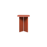 Plec Rectangular Occasional Table: Steel + Small - 14.8