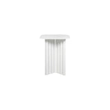 Plec Rectangular Occasional Table: Steel + Small - 14.8
