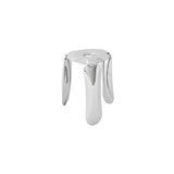 Ploppy Miniature Stool: Inox Polished