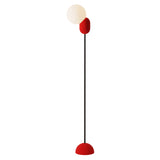 Cantilever Floor Light: Poppy + Black
