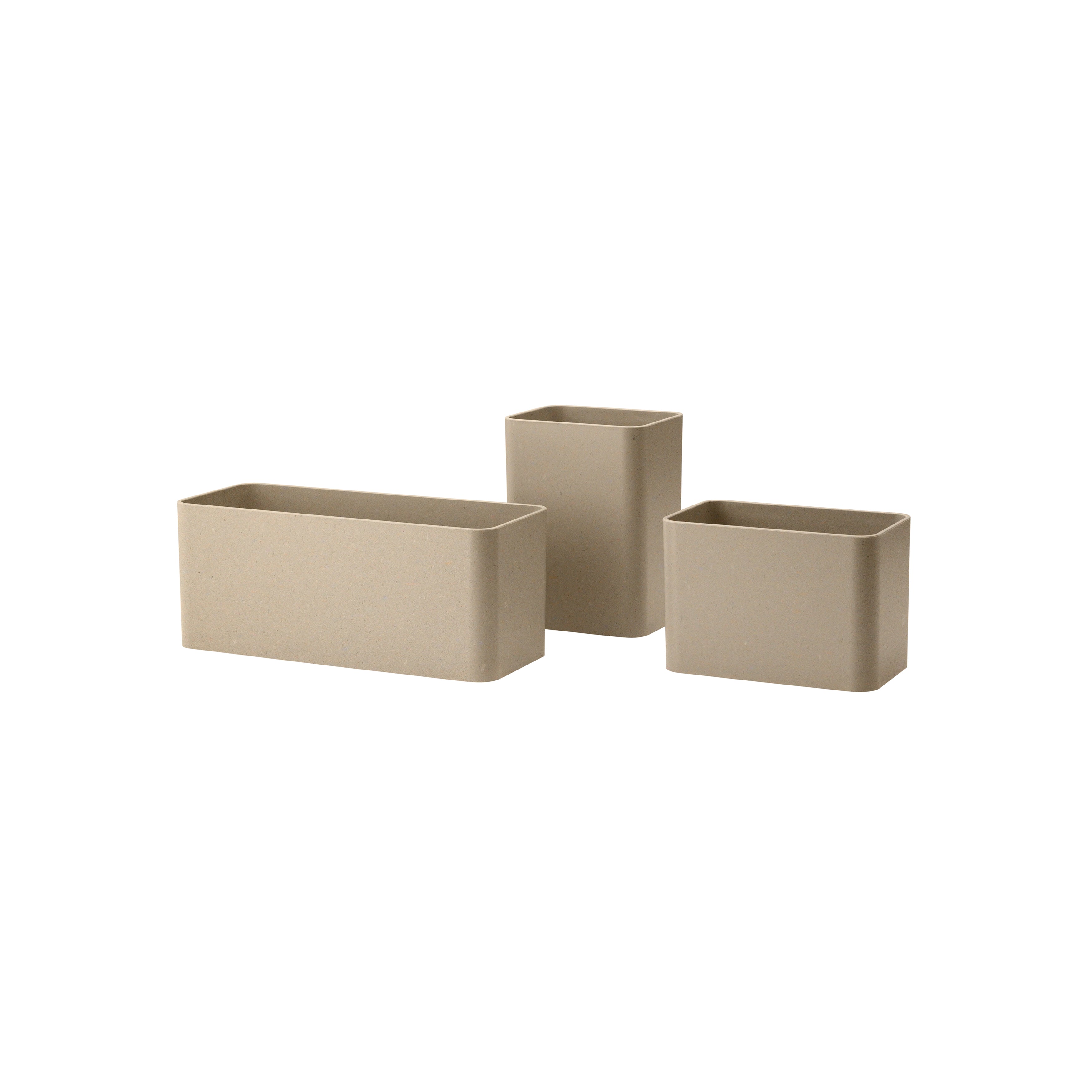 String System: Organizers + Set of 3 + Beige