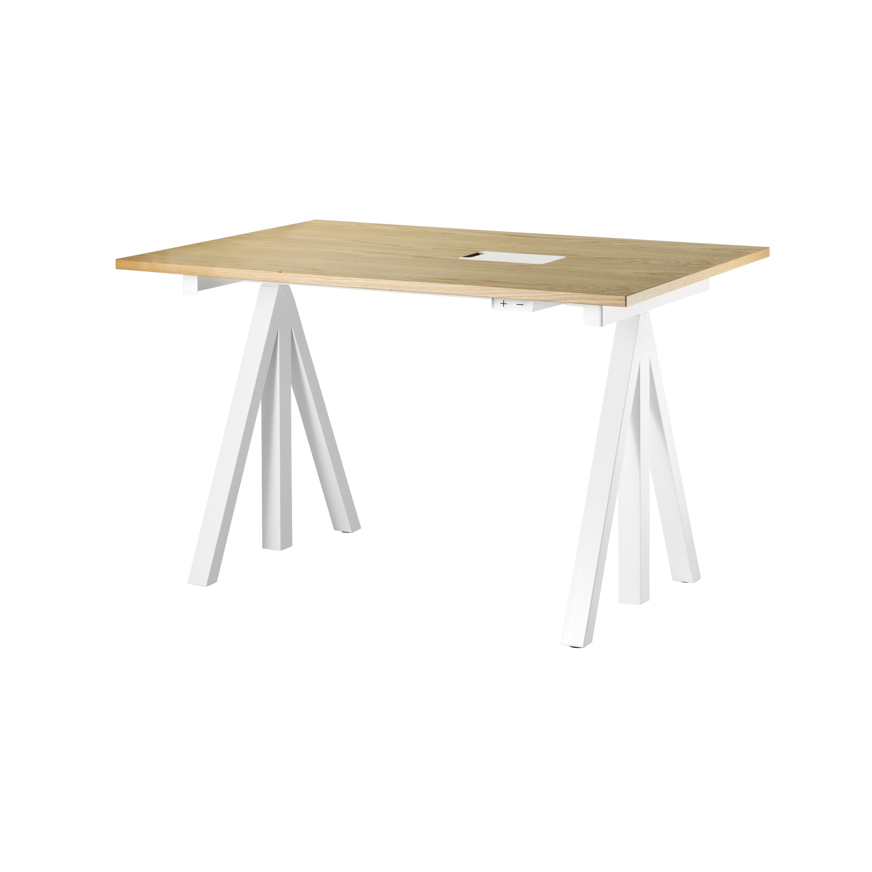 String Works: Height Adjustable Work Desk + Small - 47.2