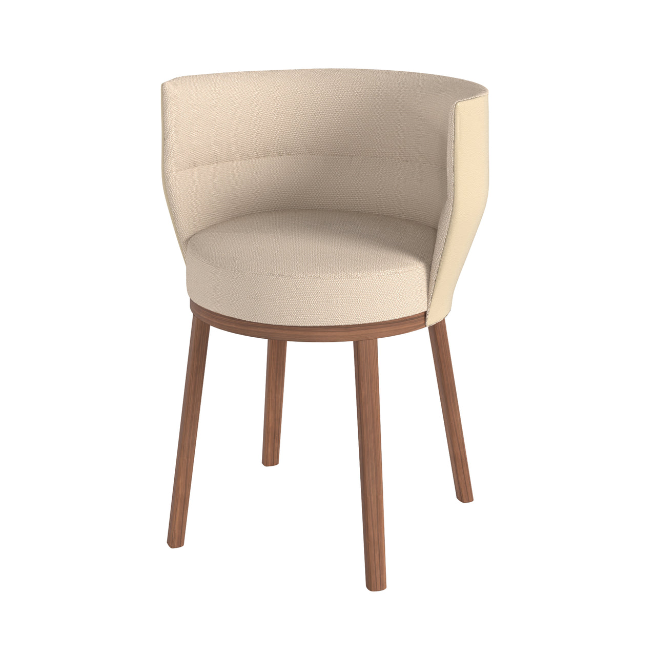 Sena Chair: Wood + Super-Matt Walnut