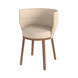 Sena Chair: Wood + Super-Matt Walnut