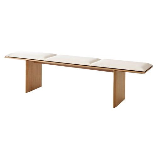 Velasca Bench with Cushion: Large - 118.1