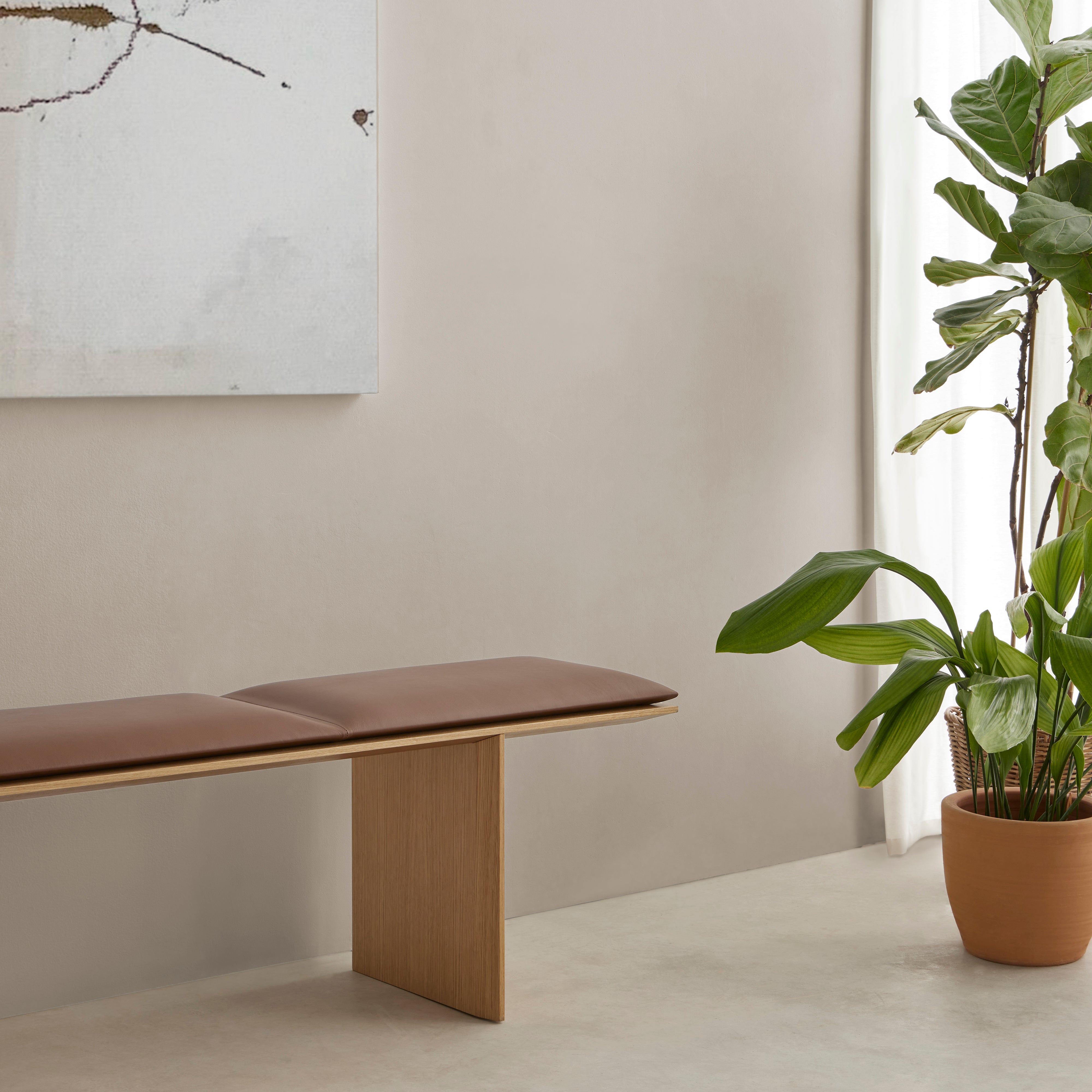 Velasca Bench with Cushion