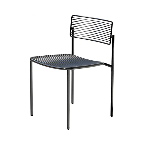 The Rachel Chair: Black + Without Seat + Backrest Cushion