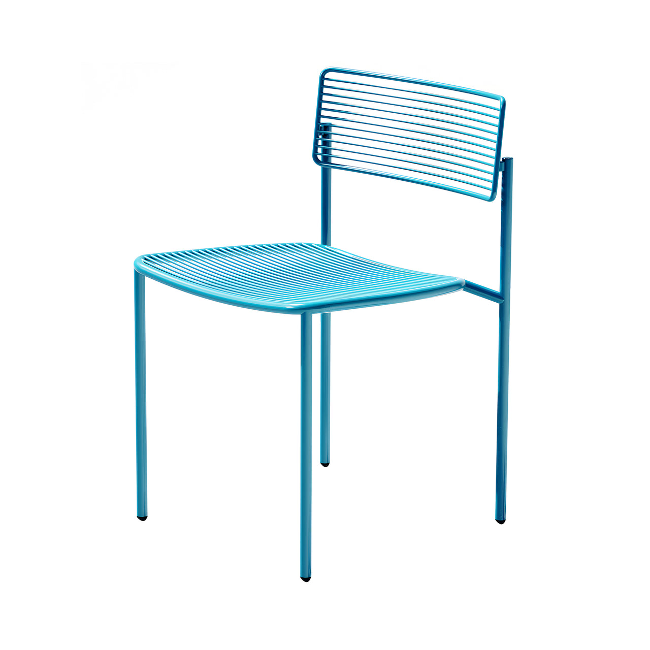 The Rachel Chair: Peacock Blue + Without Seat + Backrest Cushion