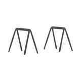 Koza Trestle Pair: Graphite Grey Matt Steel