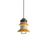 Santorini IP65 Light with Canopy: Mustard