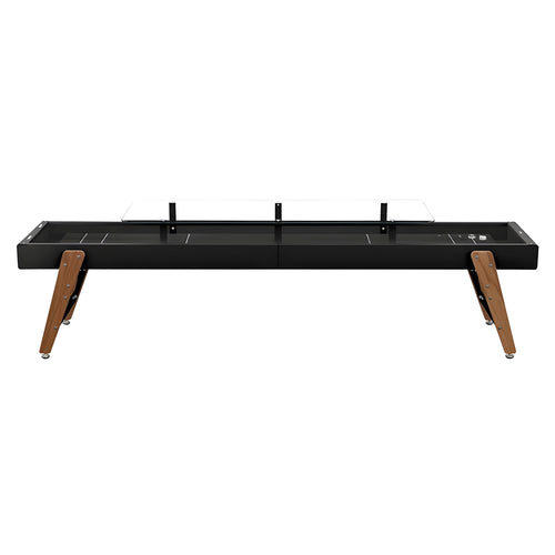 Track Dining Shuffleboard: 14 Feet + Jet Black + Deep Black Lining
