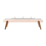 Track Dining Shuffleboard: 12 Feet + Peach Rose + Snow Lining