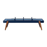 Track Dining Shuffleboard: 12 Feet + Steel Blue + Sky Lining