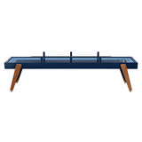 Track Dining Shuffleboard: 14 Feet + Steel Blue + Sky Lining
