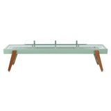 Track Dining Shuffleboard: 14 Feet + Warm Sage + Snow Lining