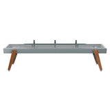 Track Dining Shuffleboard: 14 Feet + Window Grey + Snow Lining