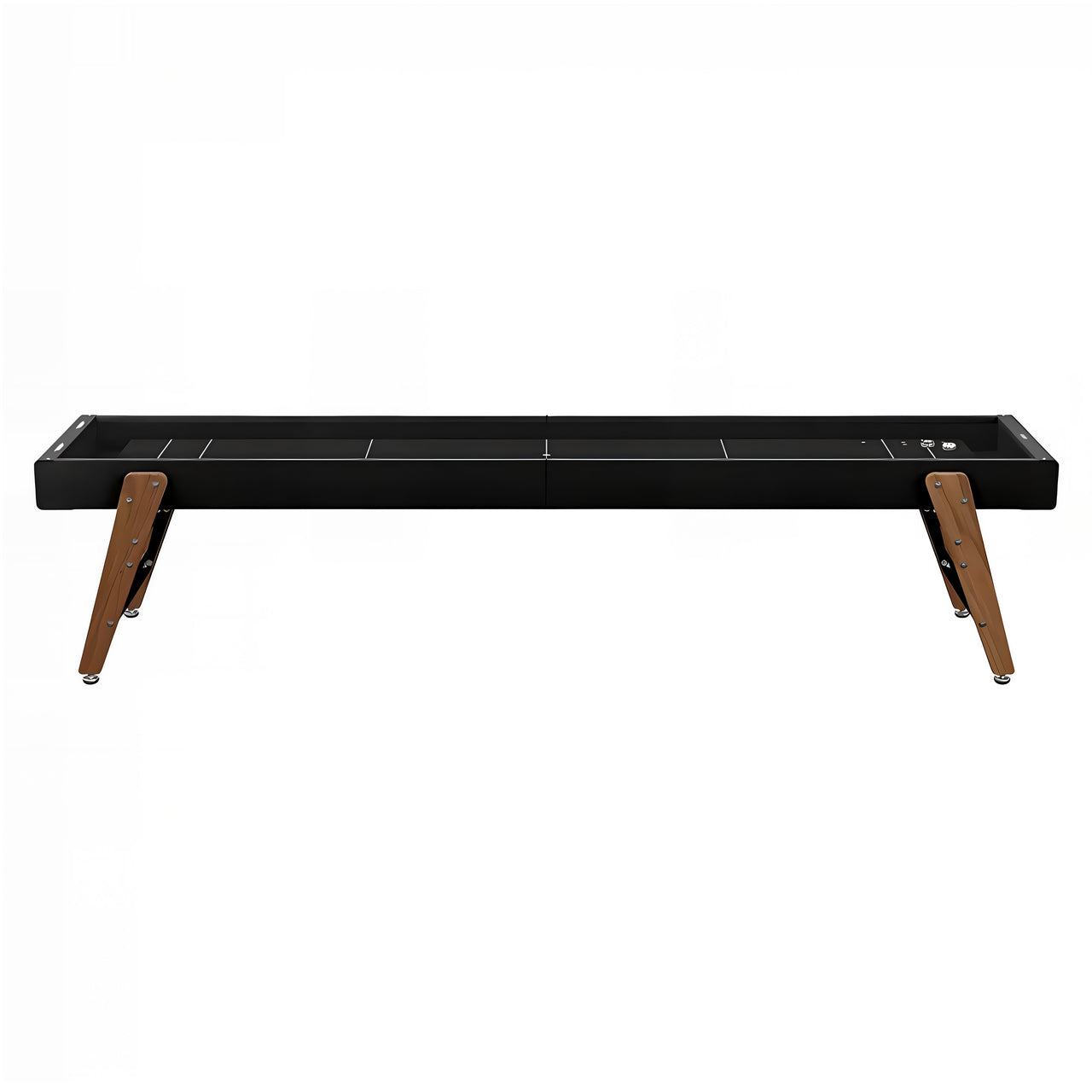 Track Shuffleboard: 14 Feet + Jet Black + Deep Black Lining