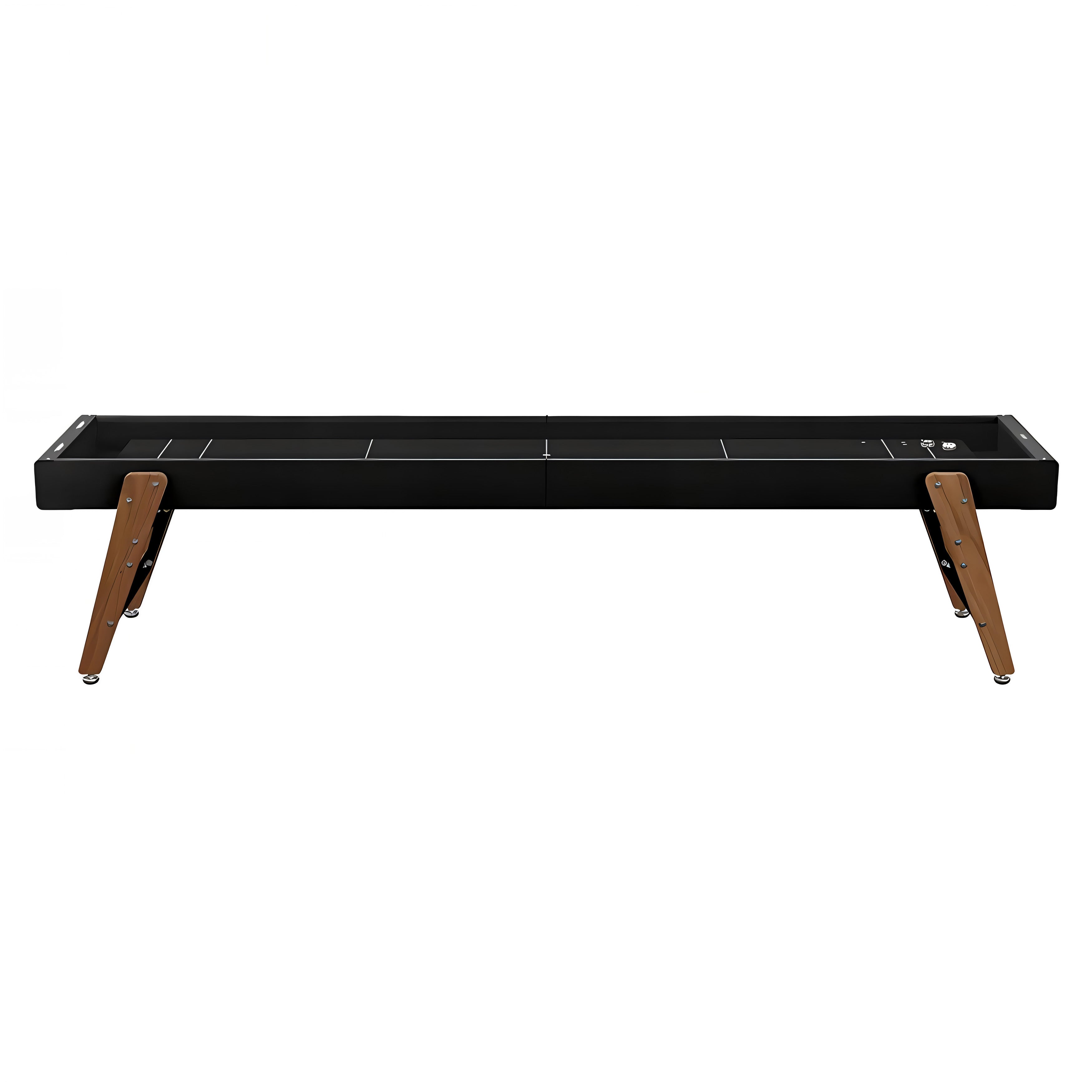 Track Shuffleboard: 14 Feet + Jet Black + Deep Black Lining