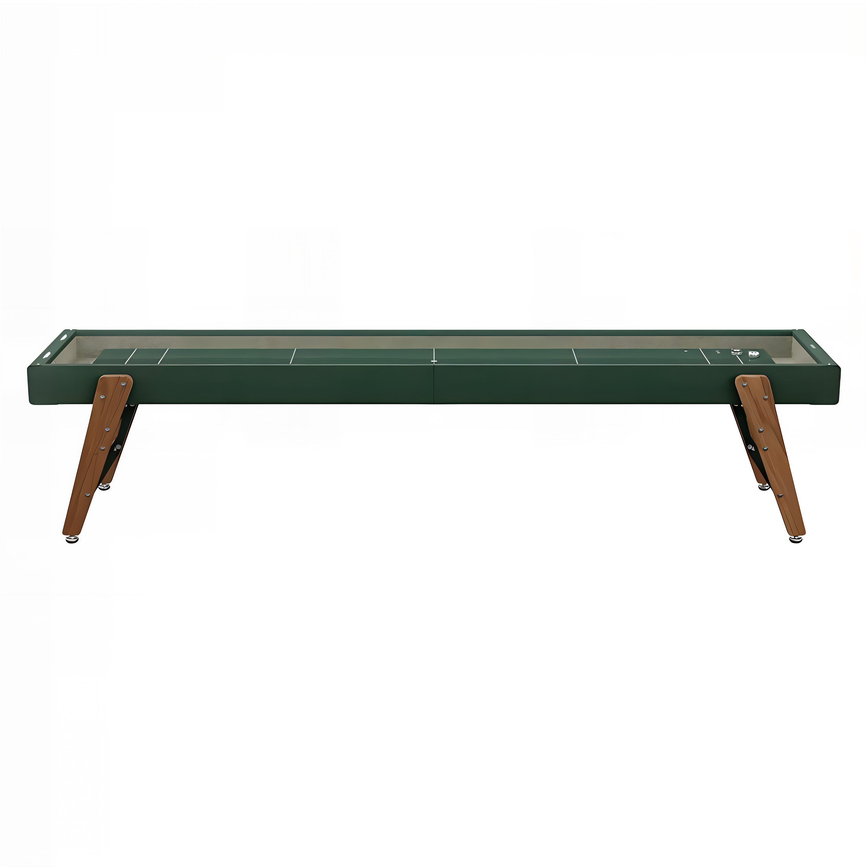 Track Shuffleboard: 14 Feet + Nordic Green + Sage Tea Lining