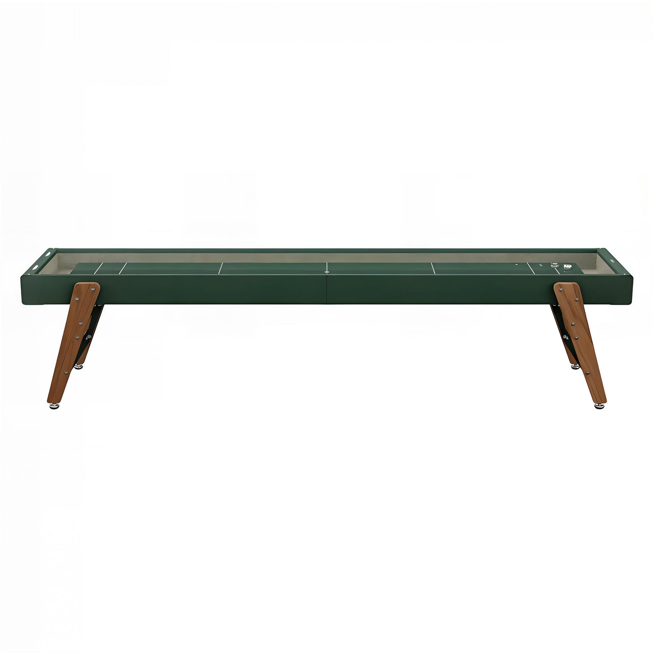 Track Shuffleboard: 14 Feet + Nordic Green + Sage Tea Lining