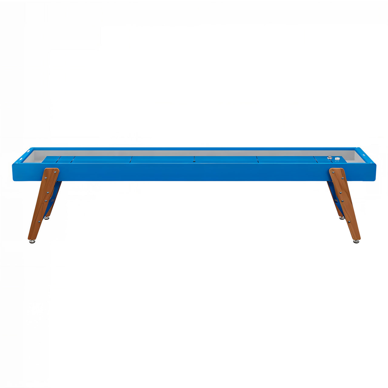 Track Shuffleboard: 14 Feet + Sky Blue + Sky Lining