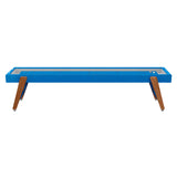 Track Shuffleboard: 14 Feet + Sky Blue + Sky Lining