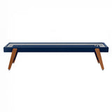 Track Shuffleboard: 14 Feet + Steel Blue + Sky Lining