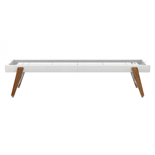 Track Shuffleboard: 14 Feet + Traffic White + Ash Lining