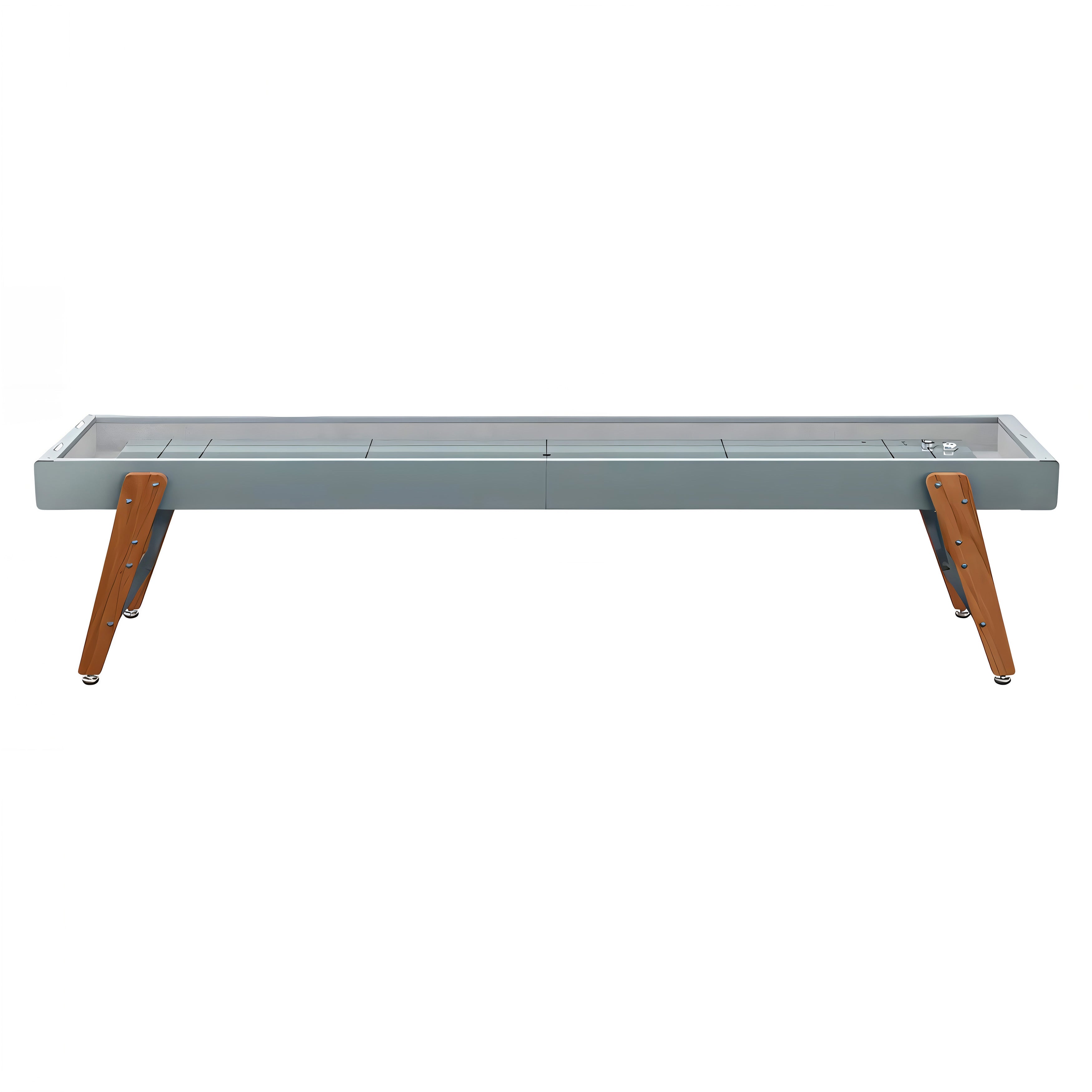 Track Shuffleboard: 14 Feet + Window Grey + Snow Lining