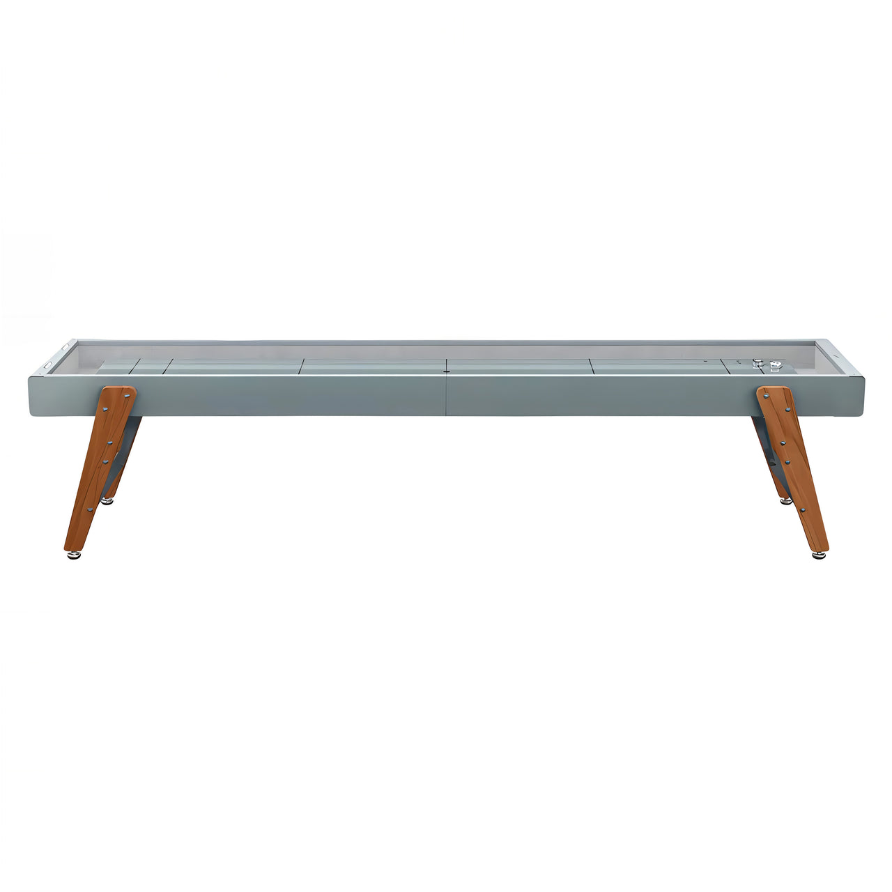 Track Shuffleboard: 14 Feet + Window Grey + Snow Lining
