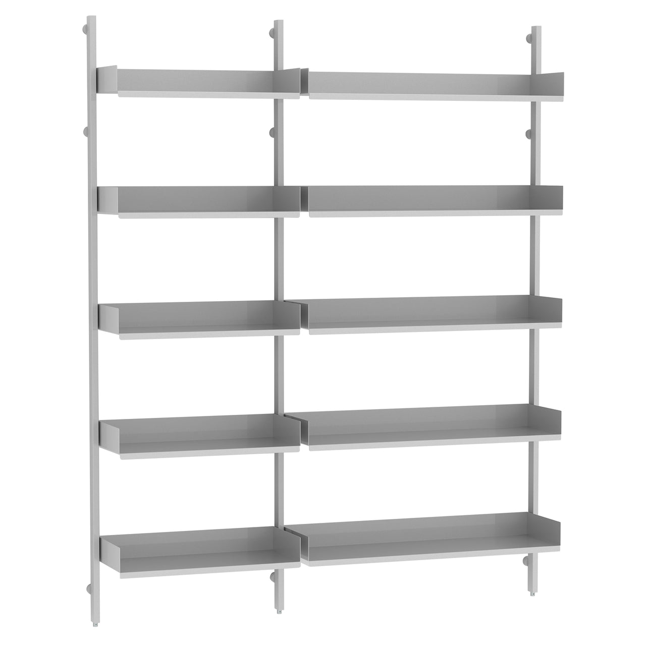 Slot Shelving: Double + Medium - 63.4