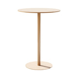 Simple Bar Table: Round + Tan